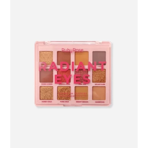 Paleta de Sombras Radiant Eyes - Ruby Rose