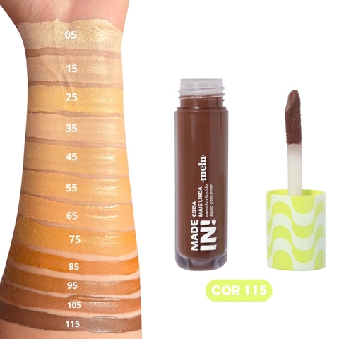 Corretivo Liquido Cor 115 Made in - Melu by Ruby Rose