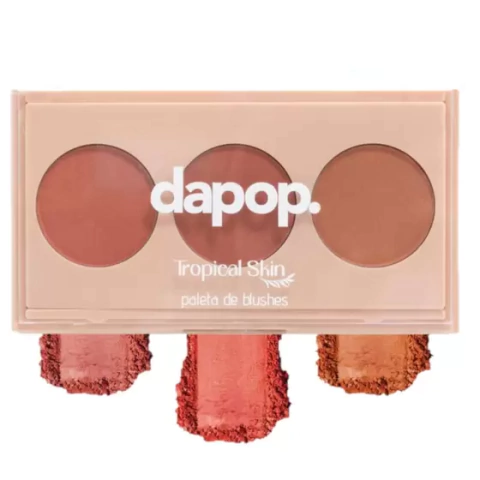 Paleta De Blush Tropical Skin Dapop