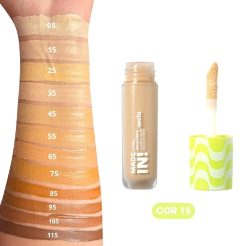 Corretivo Liquido Cor 15 Made in - Melu by Ruby Rose