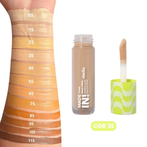Corretivo Liquido Cor 35 Made in - Melu by Ruby Rose