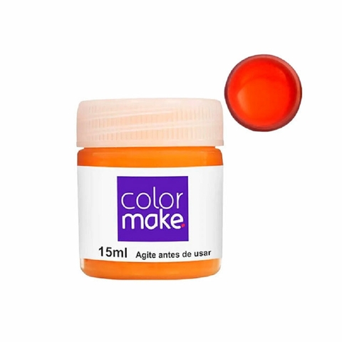 Tinta Liquida Facial Laranja 15ml - Colormake