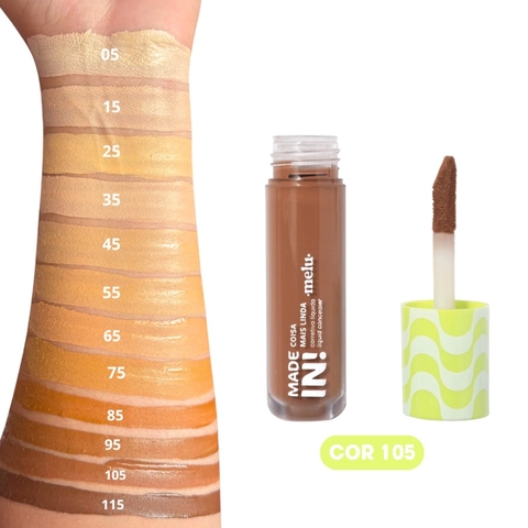 Corretivo Liquido Cor 105 Made in - Melu by Ruby Rose
