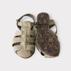 Sandália Francesca cinza textura - comprar online