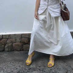 Sandália Marcela mostarda - loja online