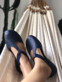 Sapato Gigi marinho - Riva Sandálias