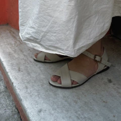 Sandália Camila gelo - loja online