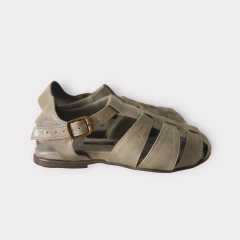 Sandália Francesca cinza textura