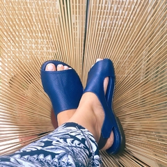 Sandália Clara azul bic