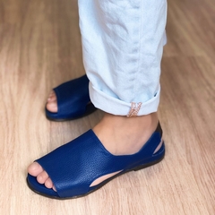 Sandália Clara azul bic