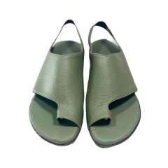 Sandália Juliana verde gris