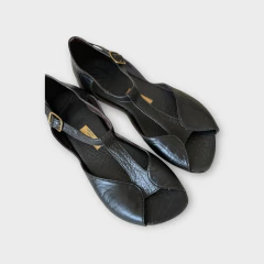 Sandália Marcele preto fabuloso - loja online