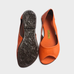 Sandália Cecília laranja