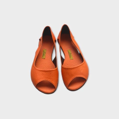 Sandália Cecília laranja na internet