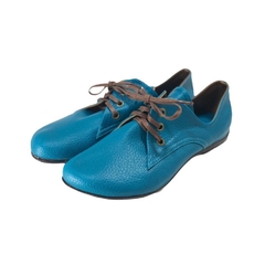 Sapato Caroline verde petróleo - comprar online