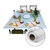 Adesivo Branco Brilho Decoração 1mt de comprimento por Largura 152CM - comprar online
