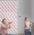 Adesivo Decor Triangular Rosa 1mt de comprimento por Largura 122CM na internet