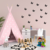 Kit Adesivos Parede Borboleta Preto Quarto Infantil - comprar online