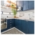 Adesivo Vinílico Azul Petróleo Lavável Alltak Envelopamento Decorativo (61cm Largura)