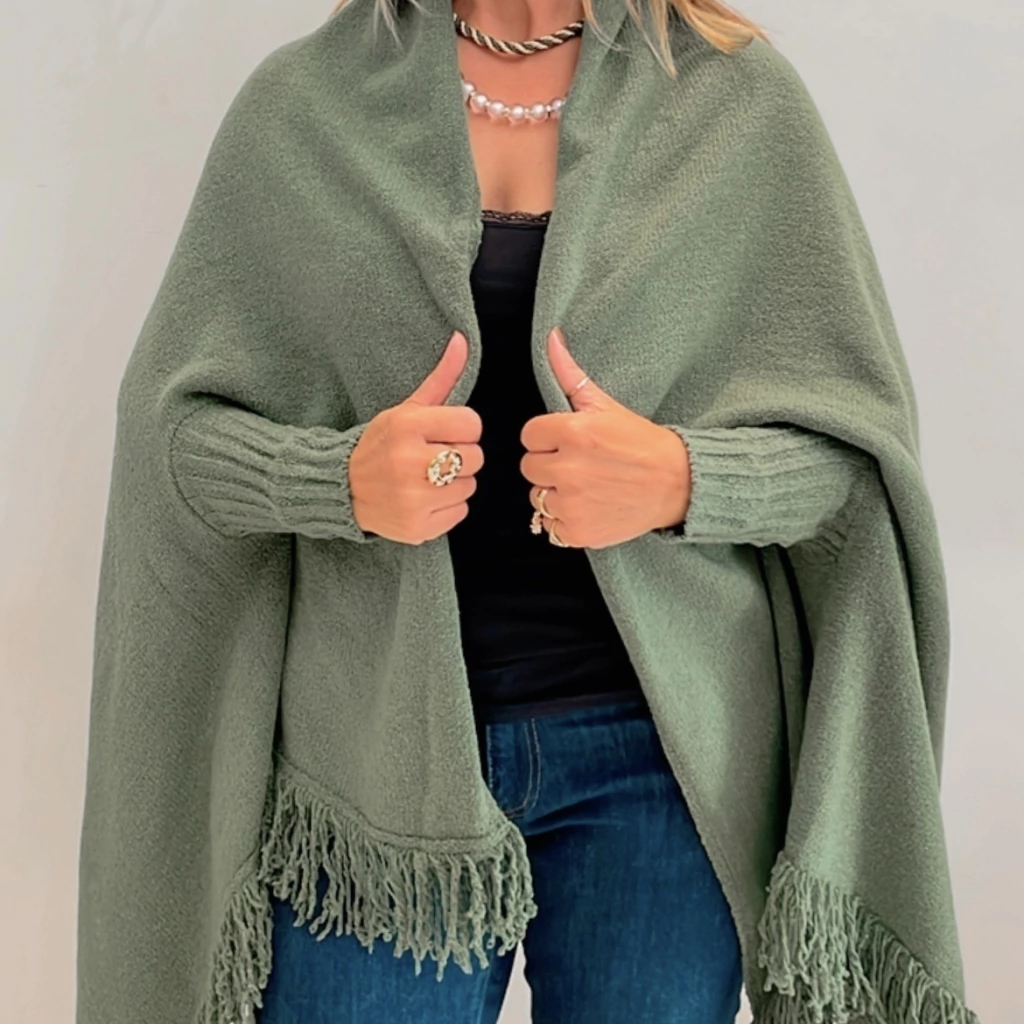 CAPA LAÍS TRICOT COM PUNHO 740249