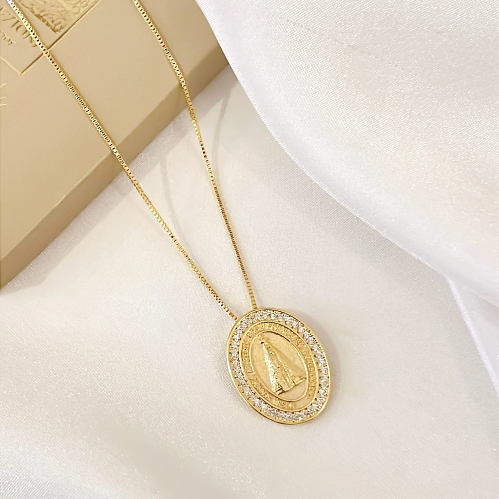 COLAR NOSSA SENHORA APARECIDA 740404