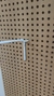 Gancho para eucatex (painel perfurado) - Arame 4mm - Rei do Cabide - Sorocaba