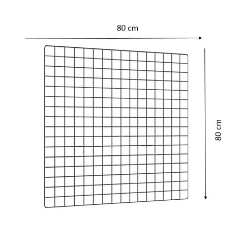 Ref.354-Tela aramada 0,80x0,80m