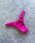 Calcinha Asa Delta Trabalhado - Pink