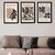 Triptico de arte moderno mod 17