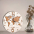 Reloj de pared Circular Mundial Blanco en internet
