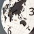 Reloj de pared Circular Mundial Negro en internet