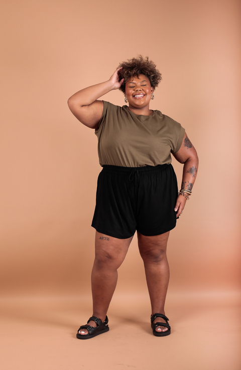 Shorts Comfy Preto
