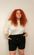 Cropped Oversized Off White - Tributai Store