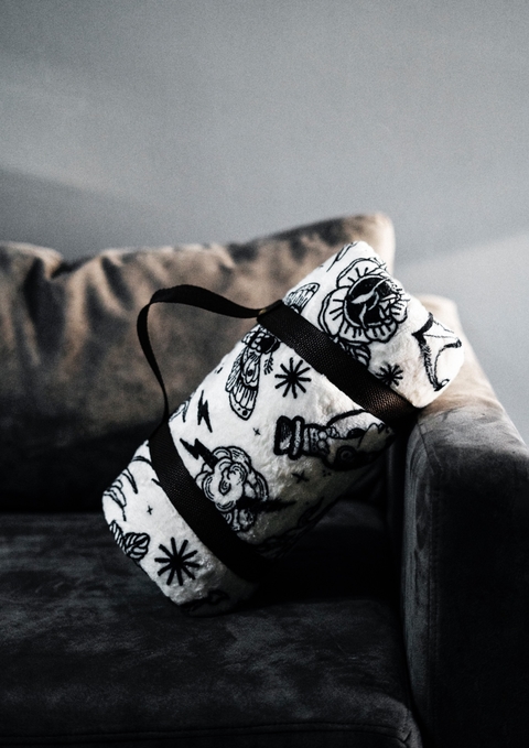 Frazada Flash Tattoo 140 x 220cm