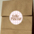 50 un - Adesivo Páscoa Rosa - comprar online