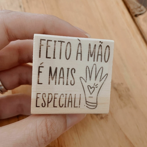 Feito a mão é mais especial