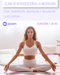 Clase de Introducción a la Meditación