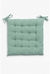 Almohadón de silla cuadrado Gavema Verde Tomillo - comprar online