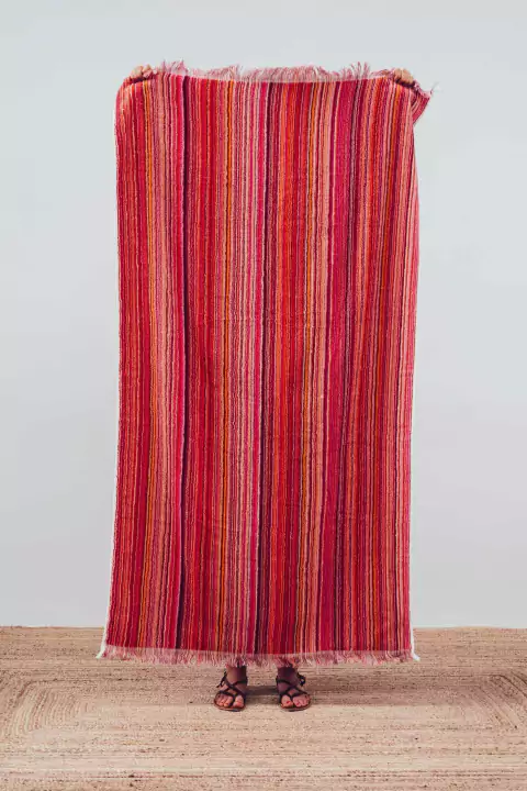 Toalla de playa Sicilia Rojo