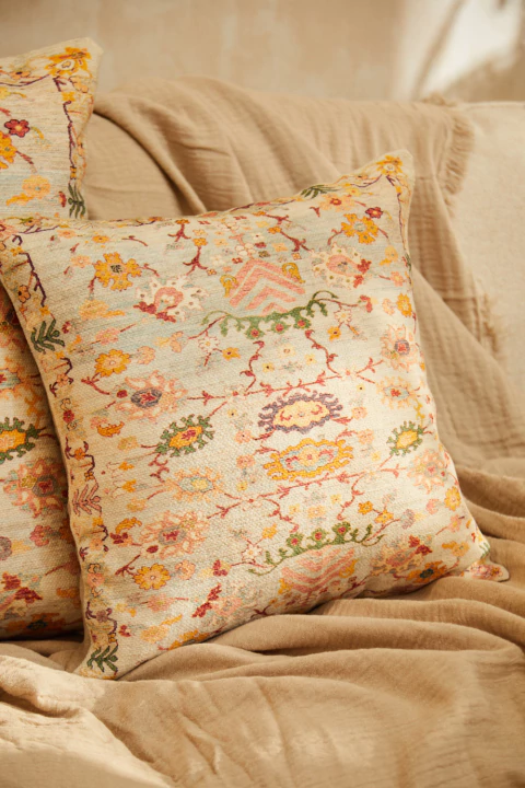 Funda de Almohadón Rochelle Azul - comprar online