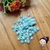 Confeito Floco de Neve Azul - comprar online