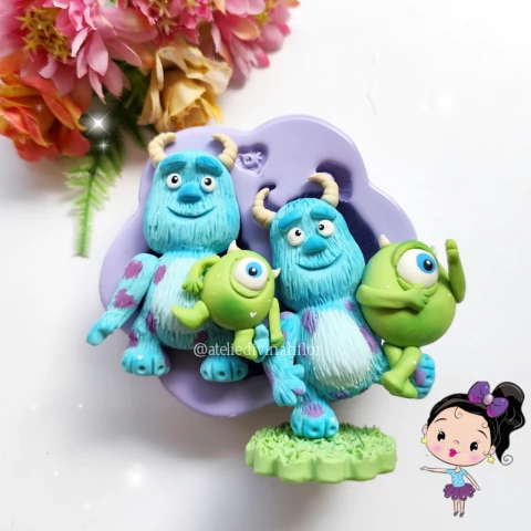 DF0746MD Molde Sullivan Monstros SA Lembrancinhas/Personalizados de Luxo