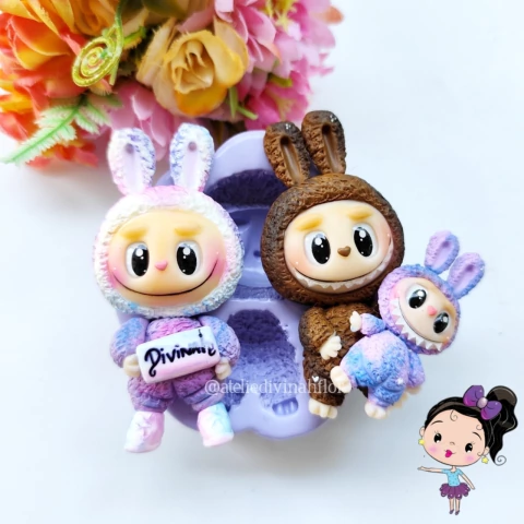 DF0840MD Molde Monstrinho Bubu Aplique