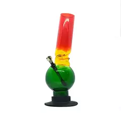 Bong Acrilico Grande Rasta