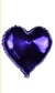 Globos Corazon Metalizados De 45cm en internet