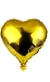 Globos Corazon Metalizados De 45cm - Divino Eter