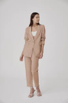 ART 2423 BLAZER CON HILADOS DE LUREX .CAMEL