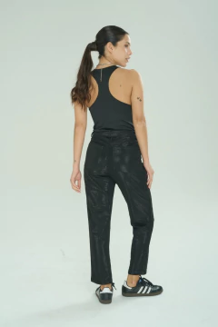 PANTALON SASTRERO LUREX NEGRO - comprar online