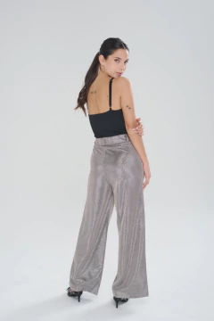 ART 2667 PANTALÓN PALAZZO HILADO DE LUREX PELTRE - Rock & Stories