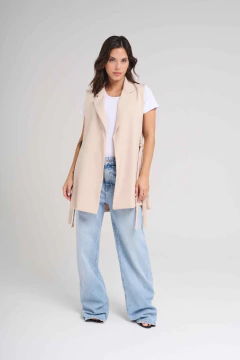 ART 2722 CHALECO SASTRERO LAZO NATURAL - comprar online